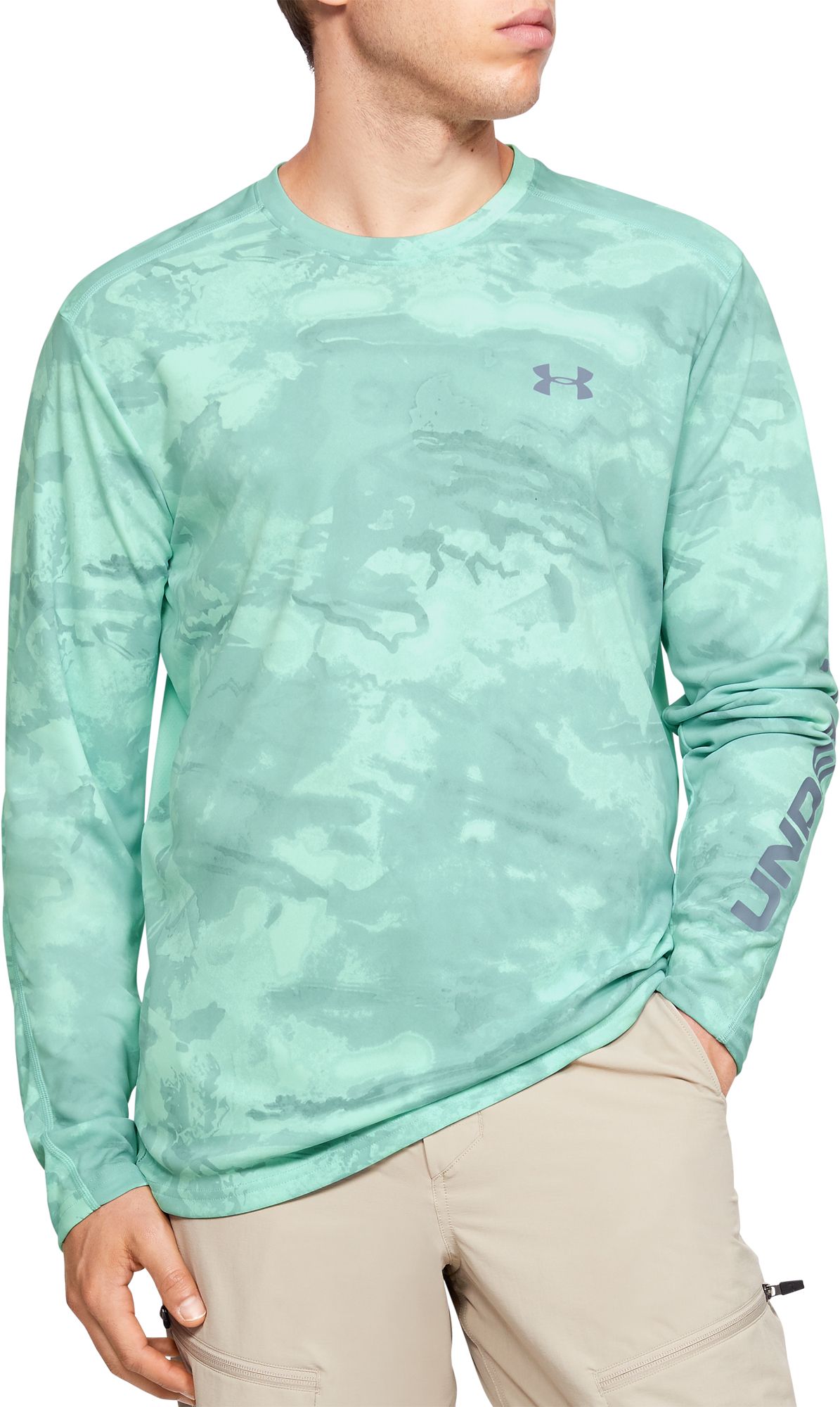 under armour long sleeve shirt with hood