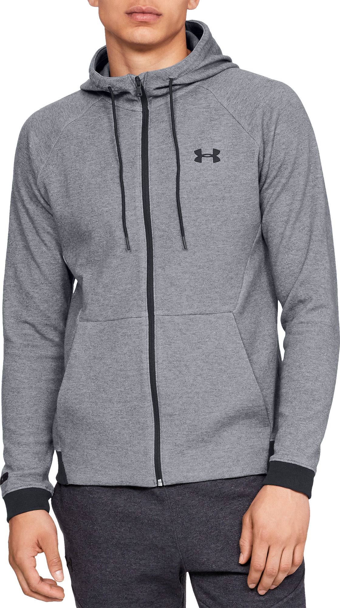 under armour men's zipper hoodie