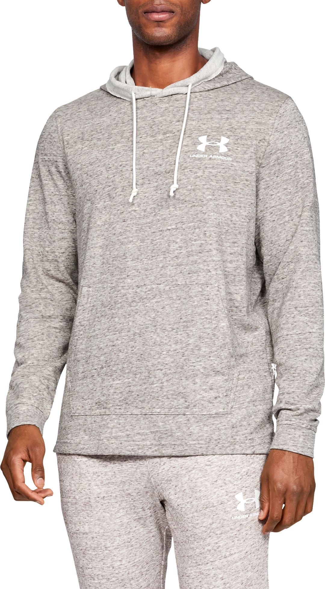 ua terry fitted hoodie