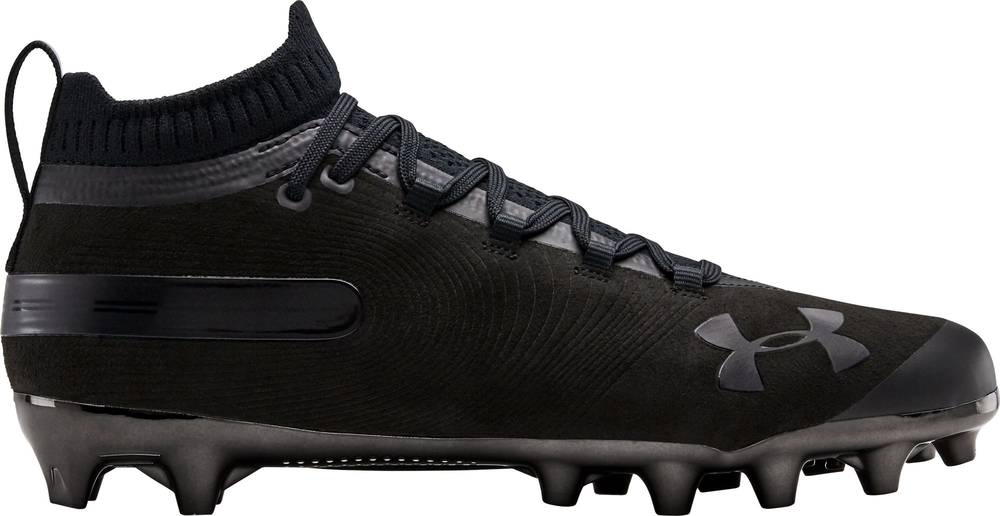 black and yellow under armour cleats