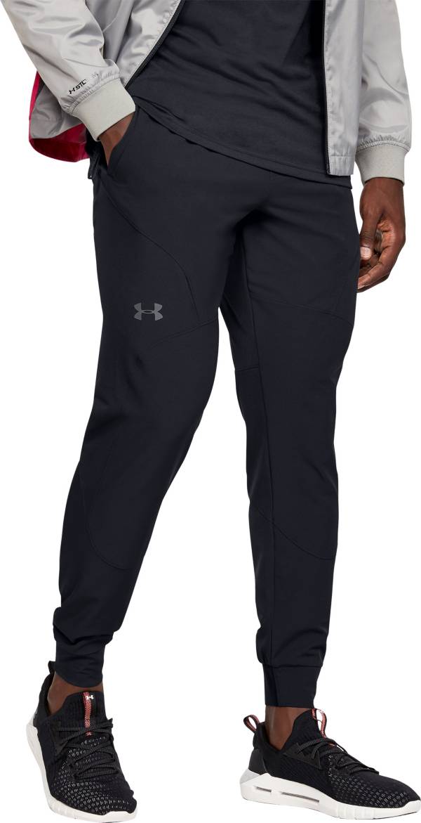 Black 2025 underarmour joggers