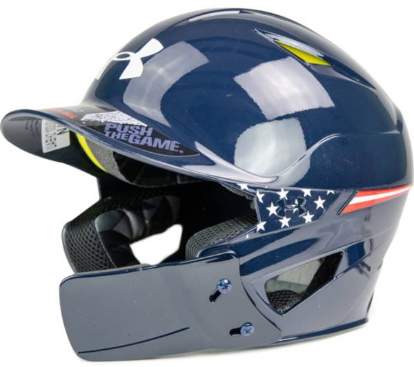Under Armour Senior Converge USA Baseball Batting Helmet w/ Jaw Guard