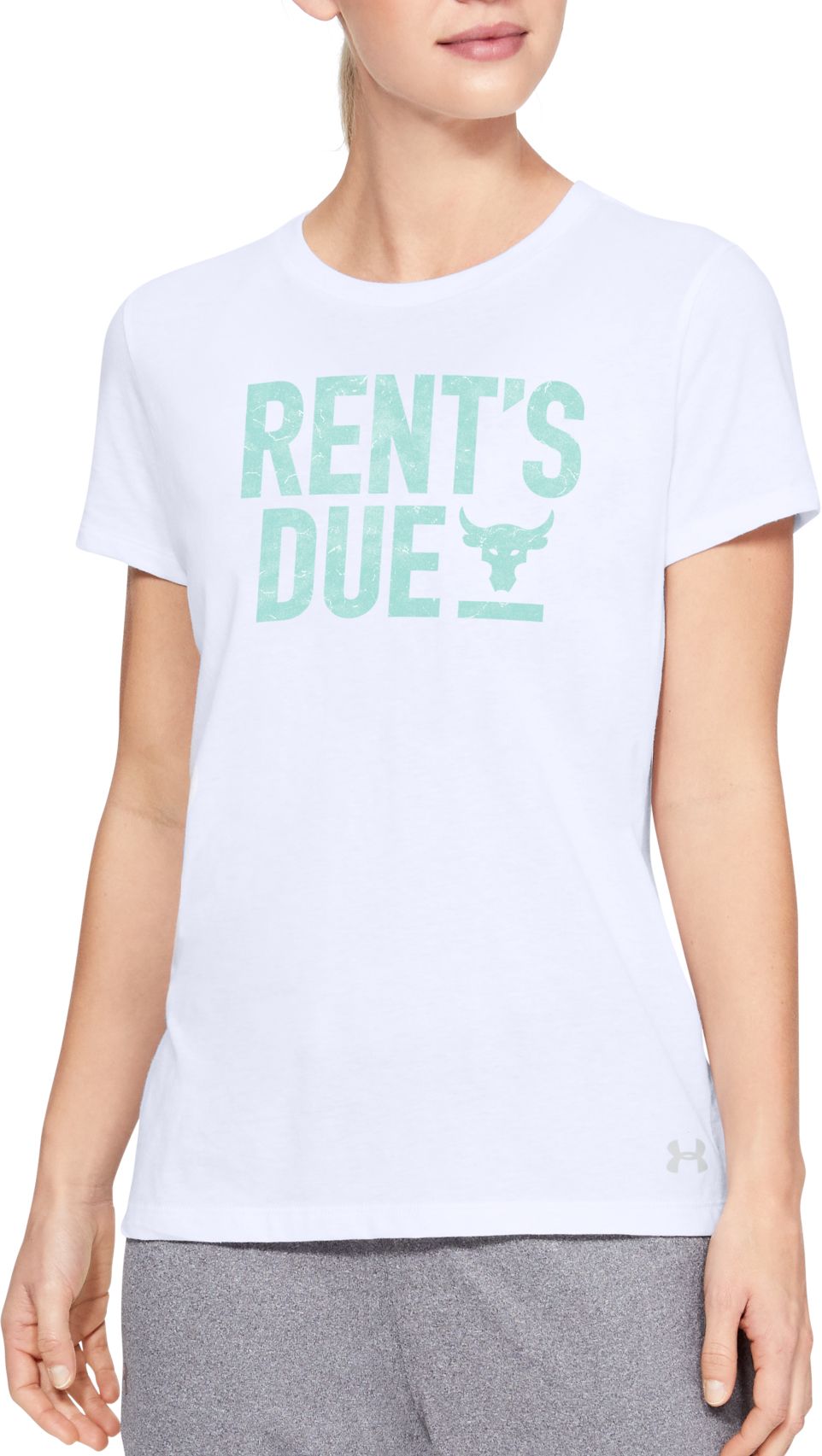 rents due under armour shirt