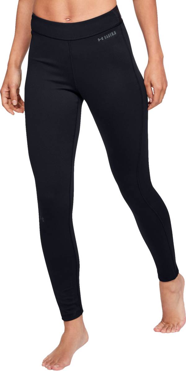 NEW Under Armour 3.0 Compression Base Layer Black Small Women's