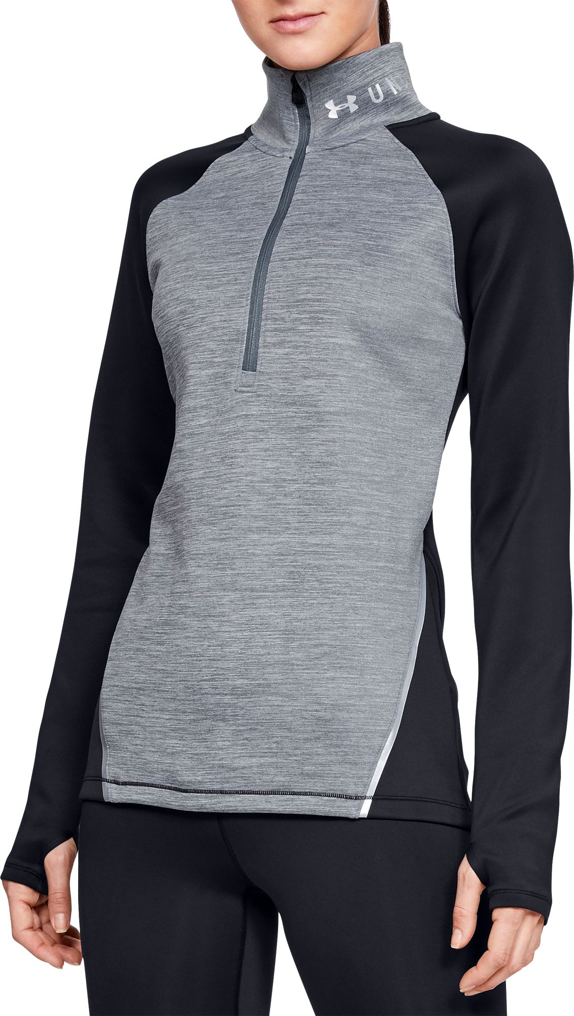 women's under armour half zip pullover