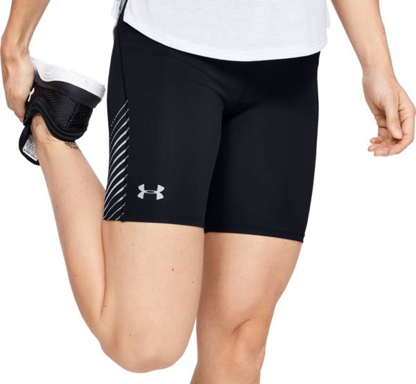 Under Armour Women's HeatGear Armour Long Shorts - Black