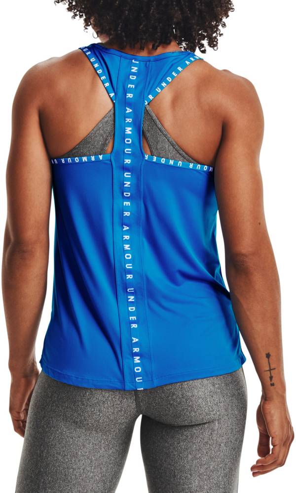 Under Armour Women's Knockout Mesh Back Tank Top DICK'S Sporting Goods
