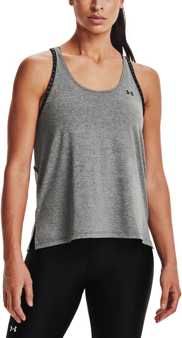 UNDER ARMOUR Mesh Tank Top - Green