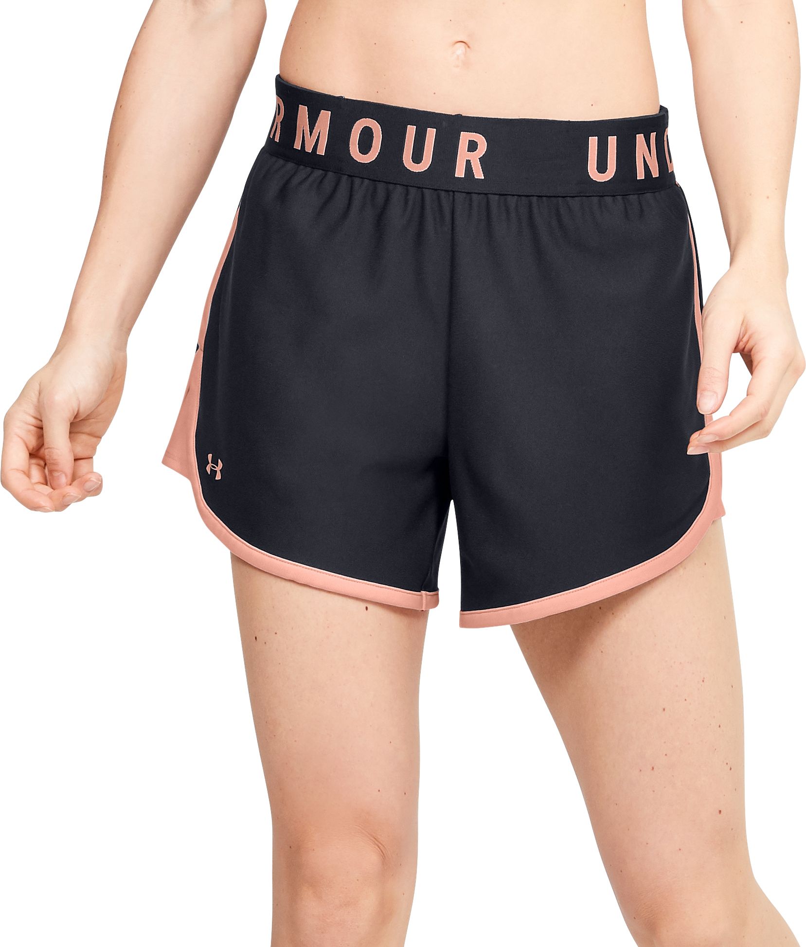 under armour shorts womens play up