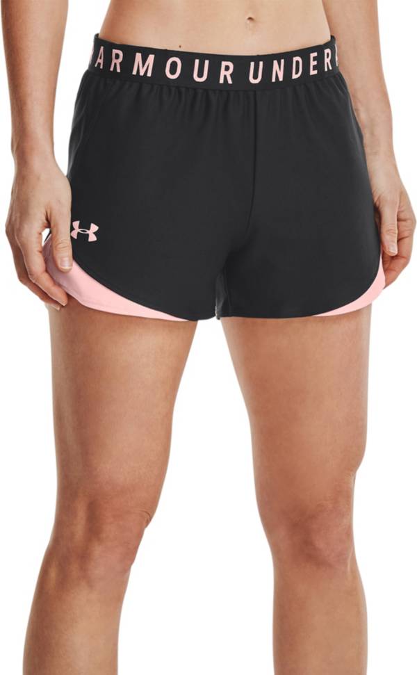 Under Armour Play Shorts Black/ White Women's