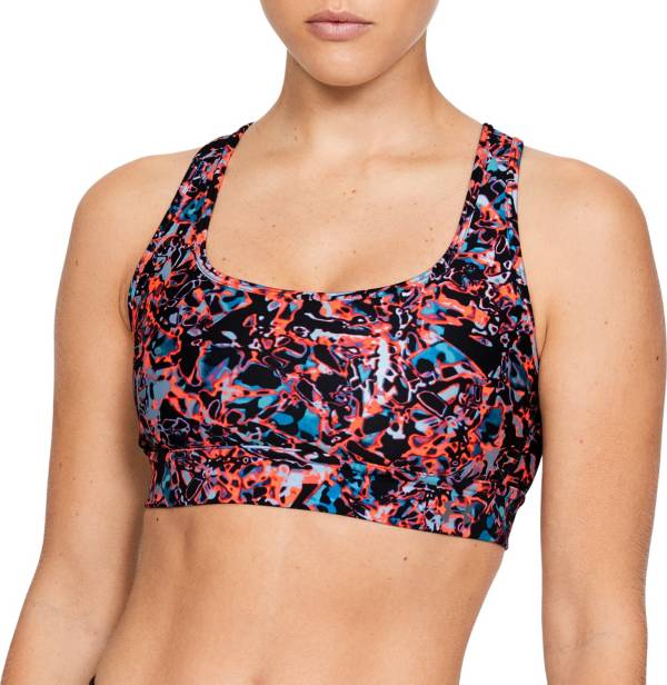 Under Armour Women's Mid Crossback Printed Bra | DICK'S Sporting Goods