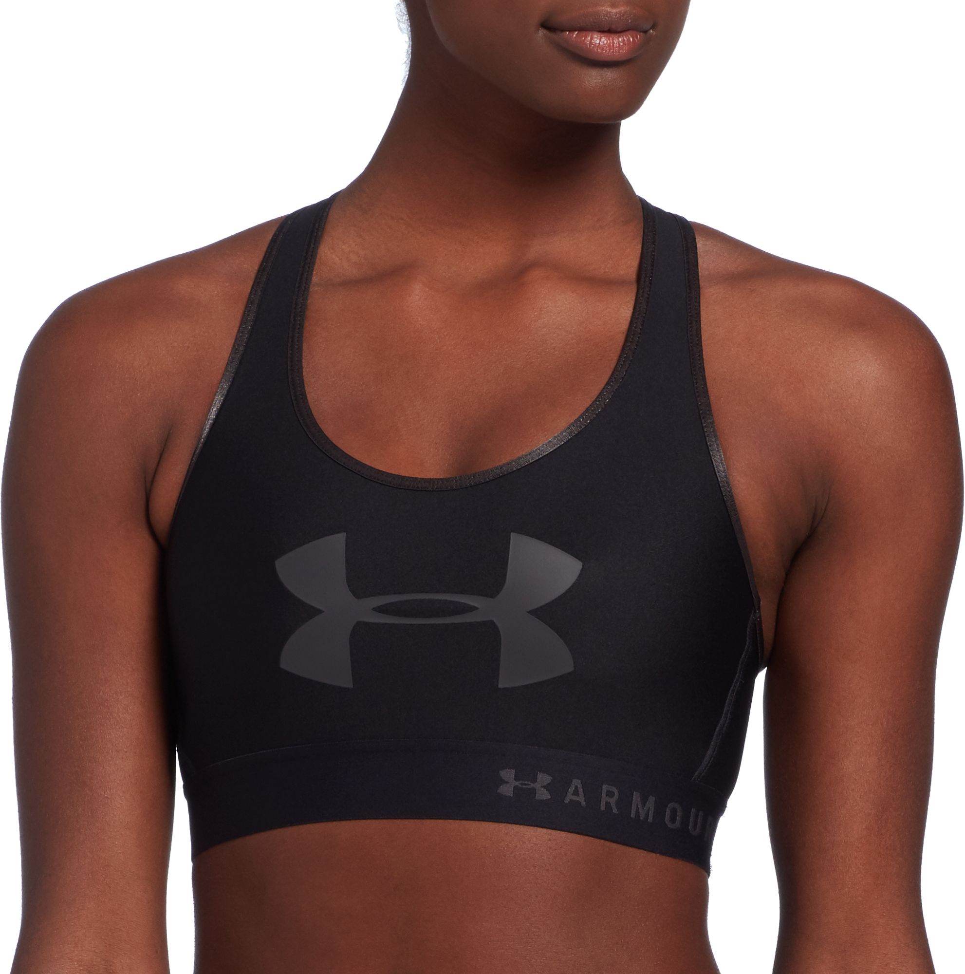 under armour sports bra mid impact