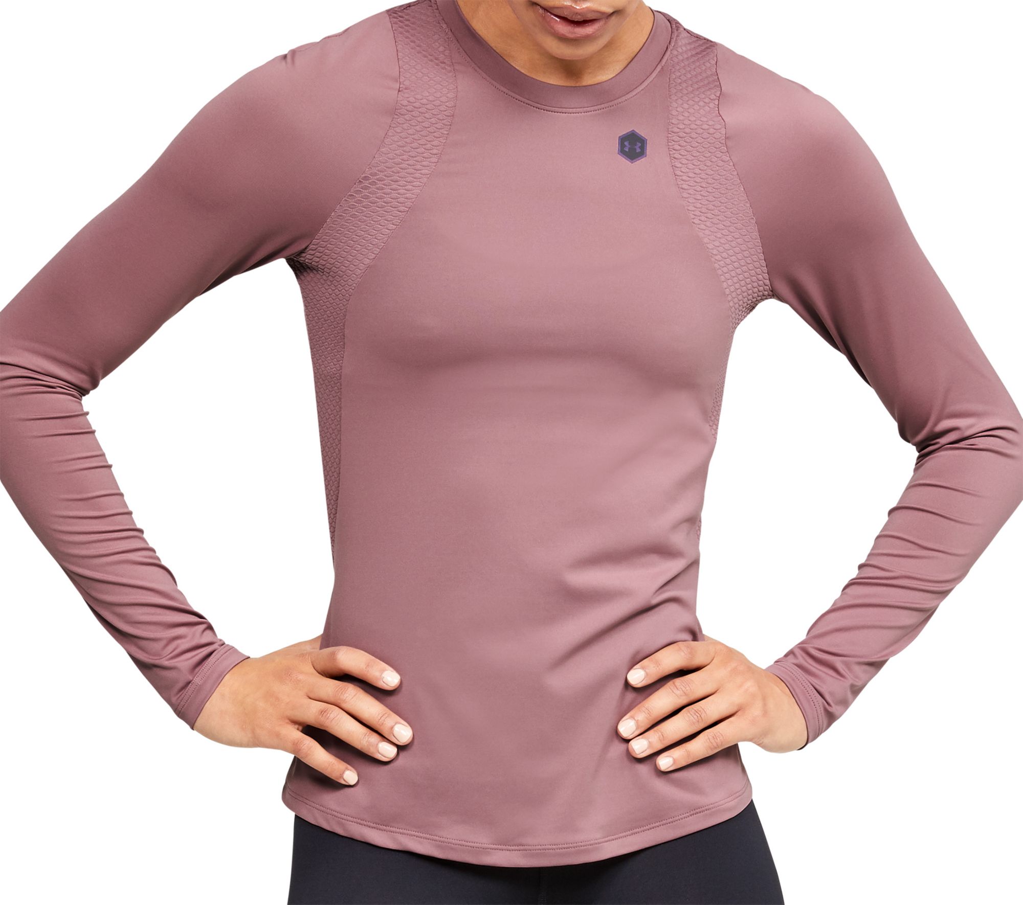 pink long sleeve under armour