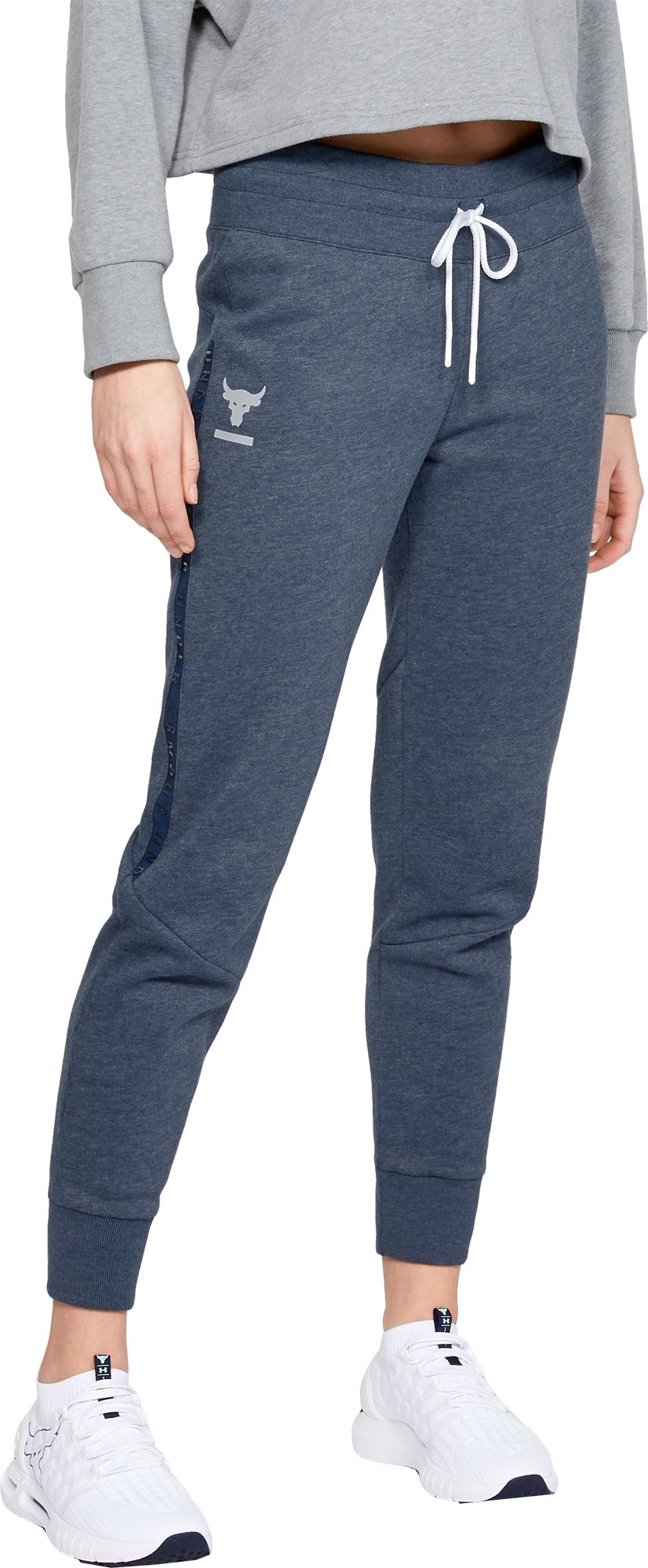 nike women's taping fleece pants