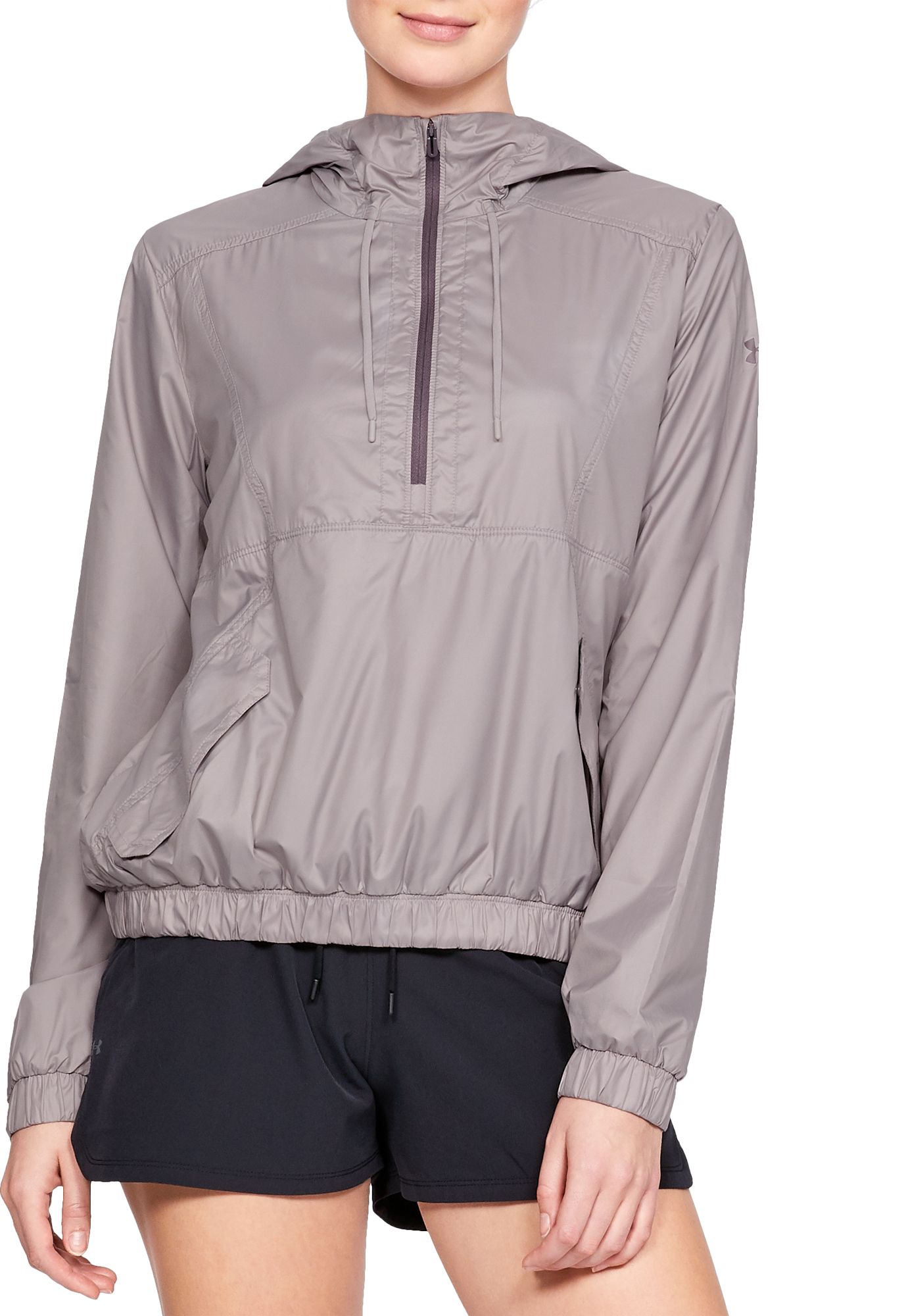 under armour pullover windbreaker