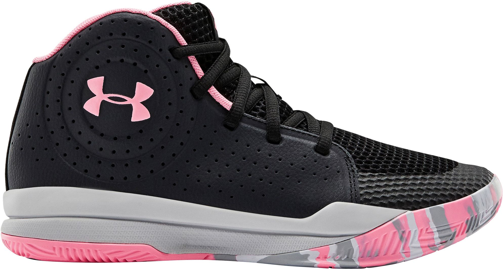 under armour high top basketball shoes