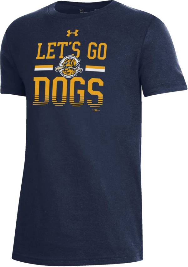 Under Armour Youth Charleston River Dogs Navy Performance T-Shirt