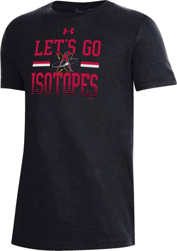 Under Armour Youth Albuquerque Isotopes Black Performance T-Shirt