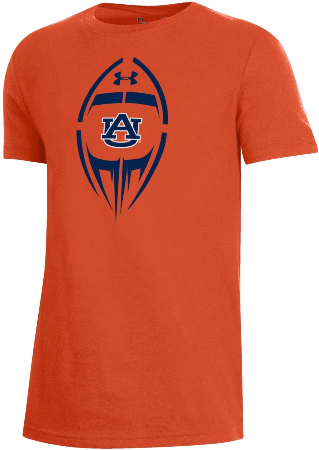 orange under armour shirt youth