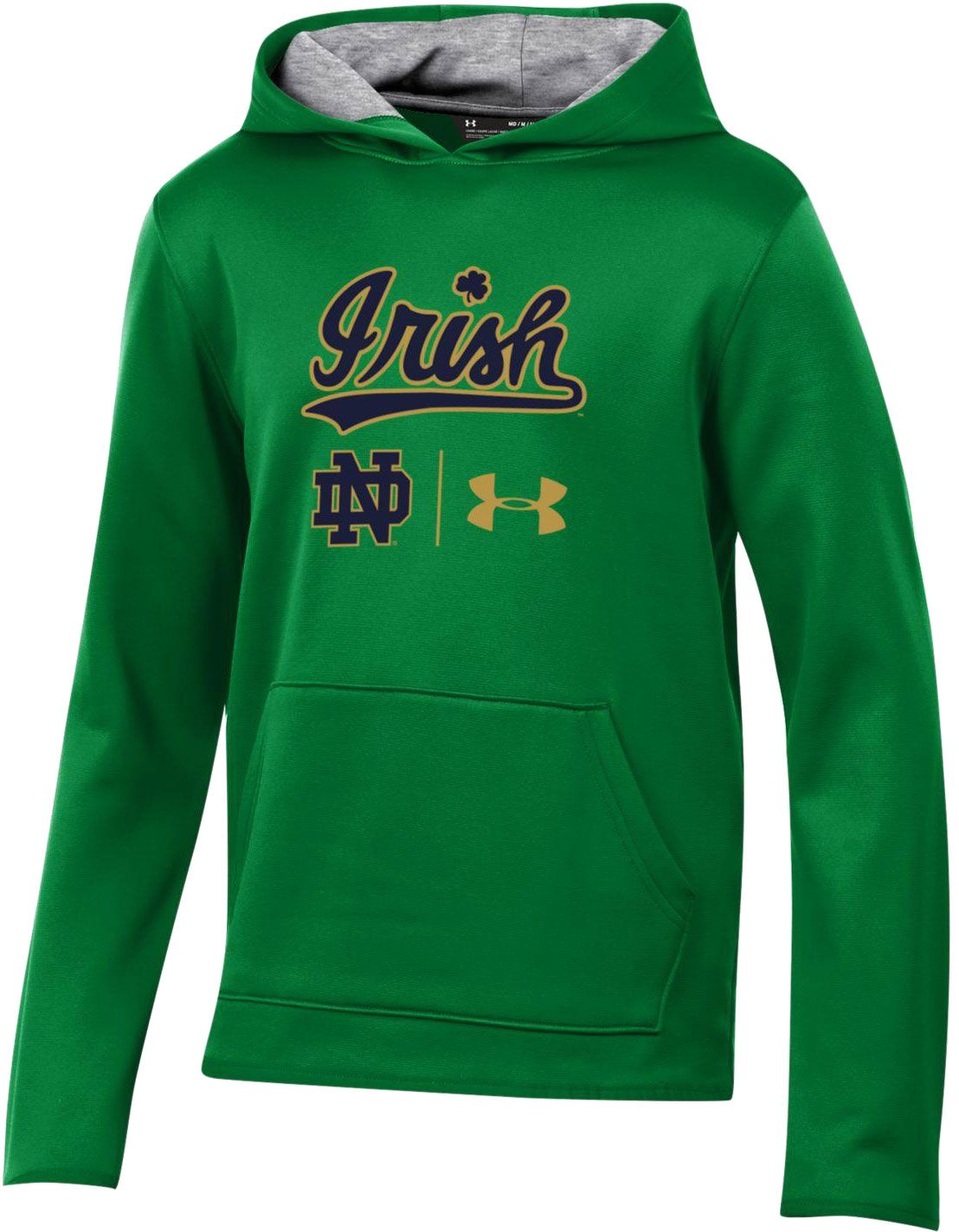 notre dame green pullover