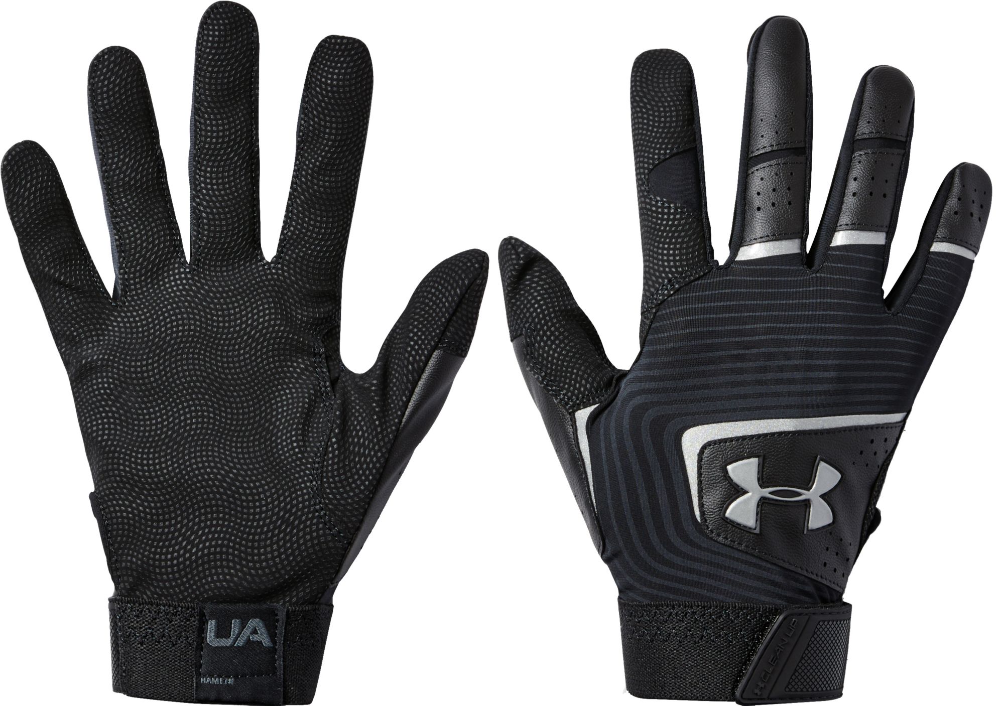 ua clean up youth batting gloves