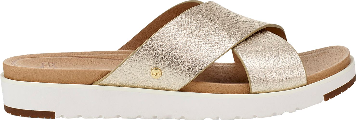 ugg sandals gold