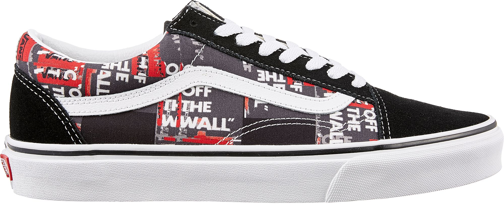 vans off the wall red shoes
