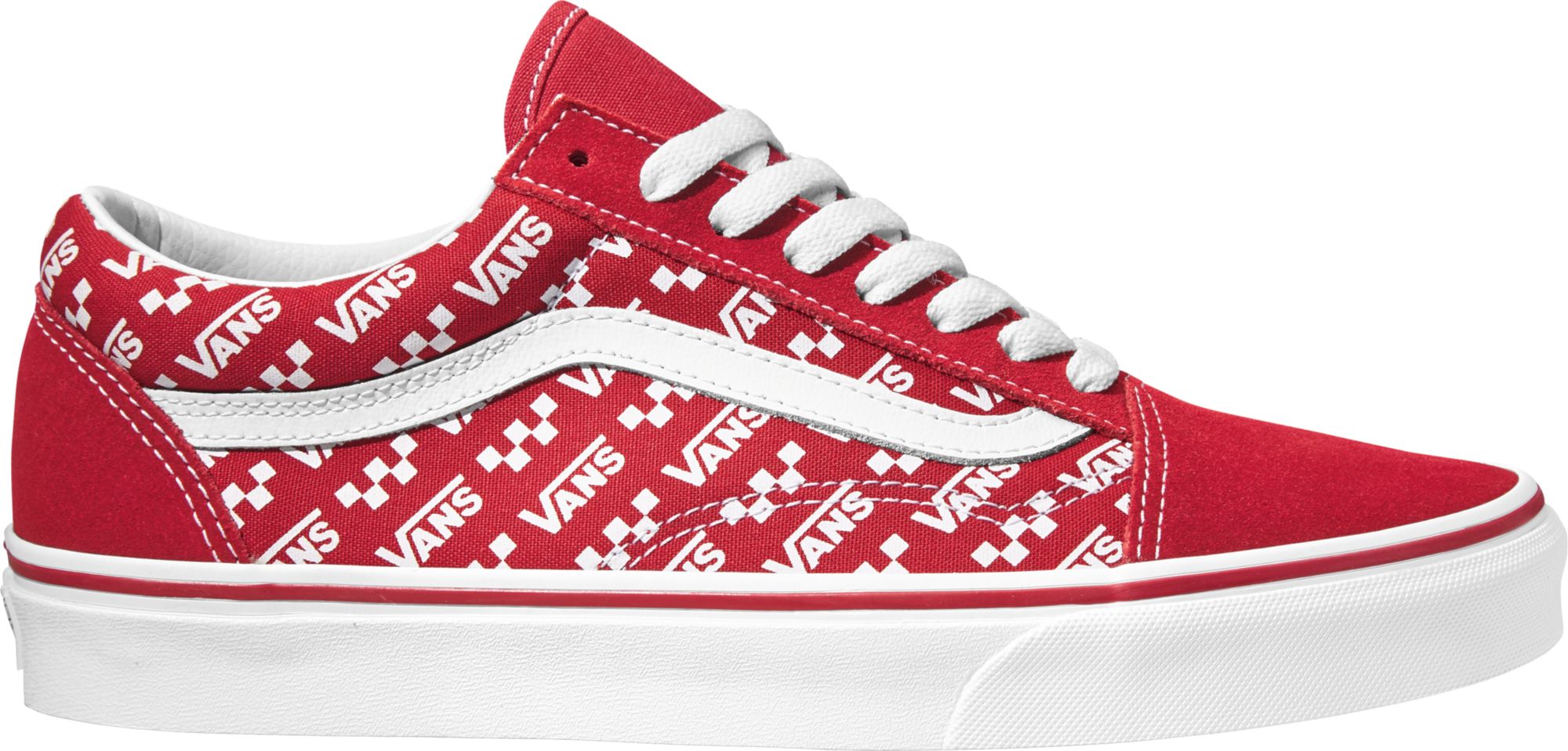 red logo vans