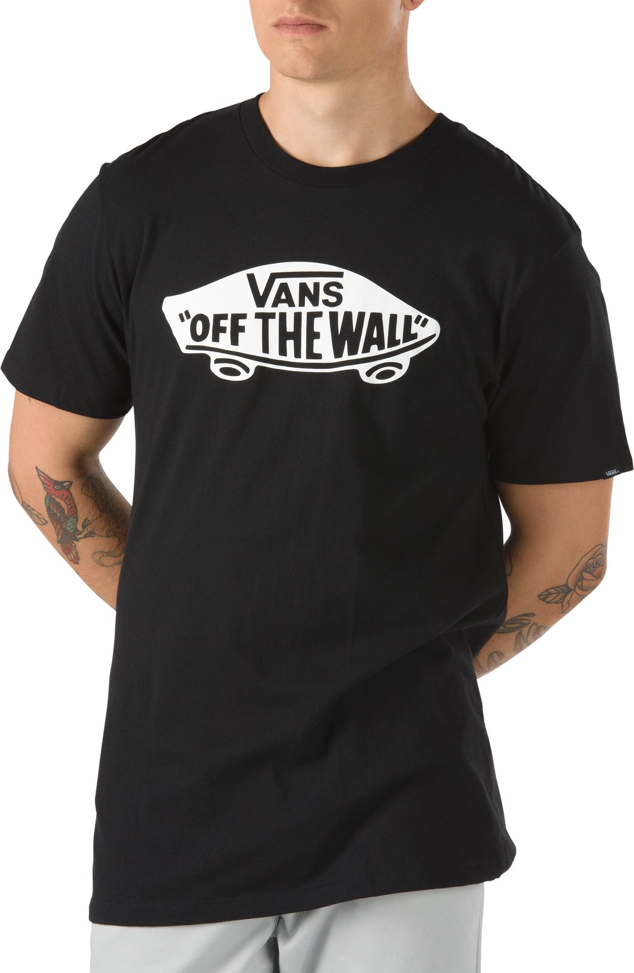 mens black vans t shirt