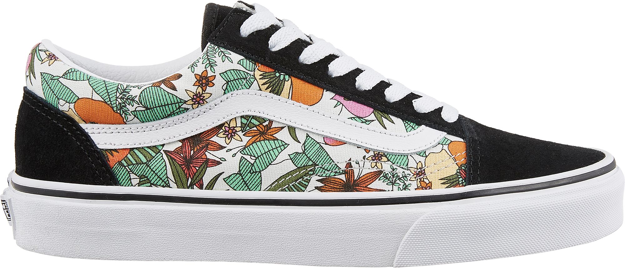 vans tropical print shoes