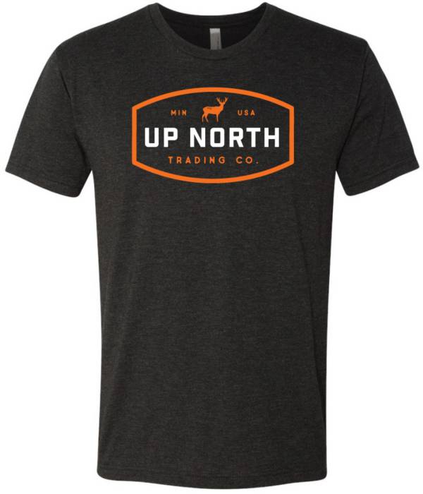 Up North Trading Company Men's Up North Deer Short Sleeve T-Shirt