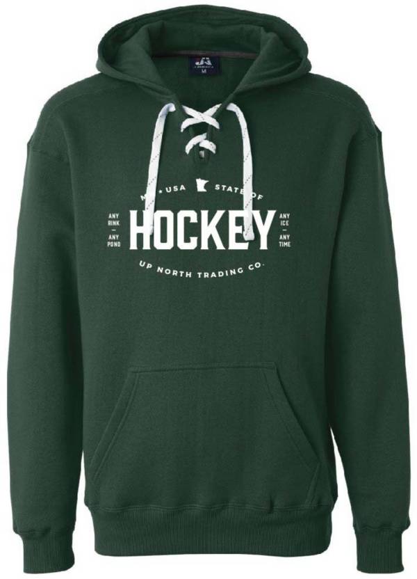 Up North Trading Company Men's State of Hockey Hoodie