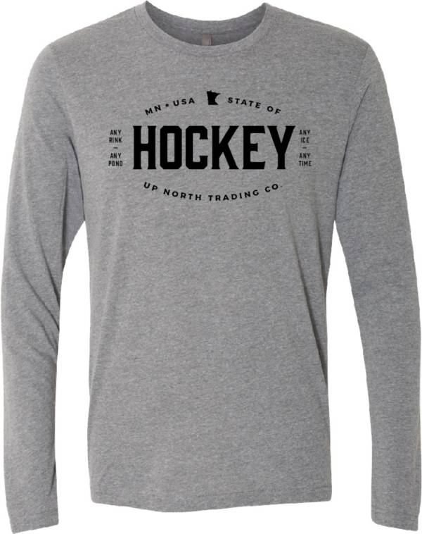 Up North Trading Company State of Hockey Long Sleeve T-Shirt