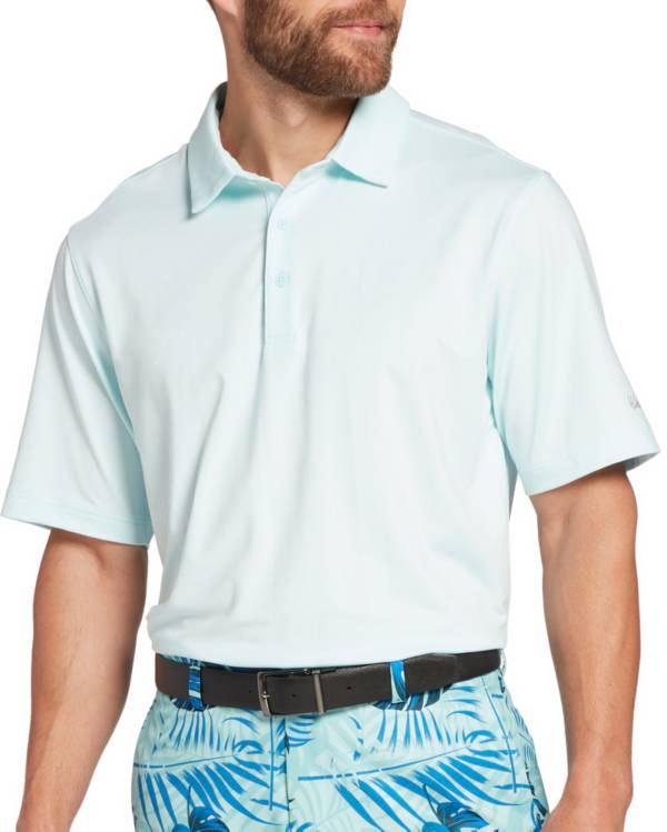 Walter Hagen Men's 11 Majors Championship Stripe Golf Polo – Big & Tall