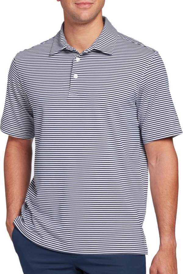 Walter Hagen Men's 11 Majors Bar Stripe Golf Polo