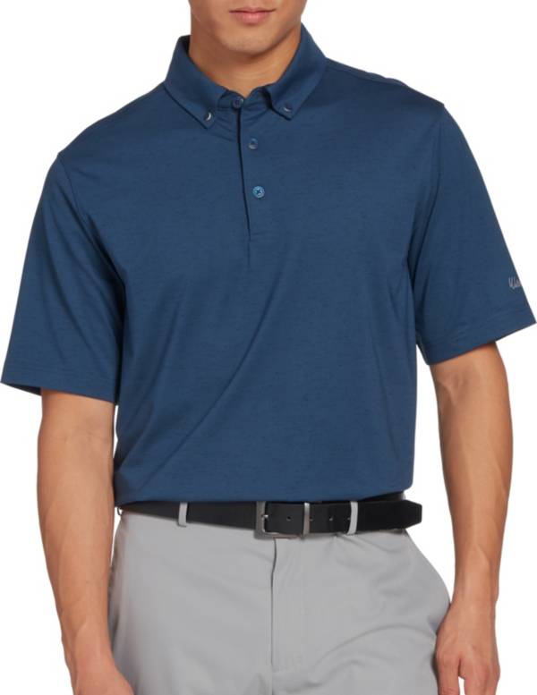 Walter Hagen Men's 11 Majors Nep Pique Golf Polo