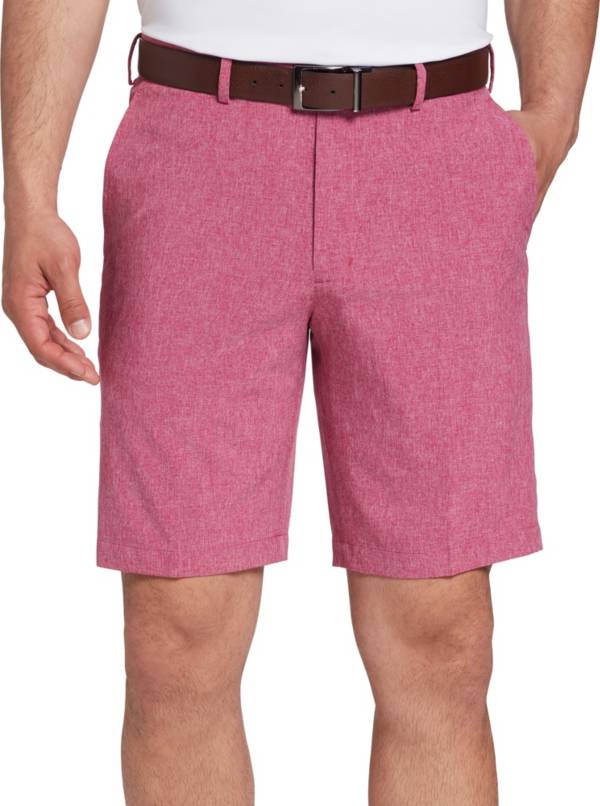 Walter Hagen Men's Perfect 11 Majors Textured Grid 10" Golf Shorts