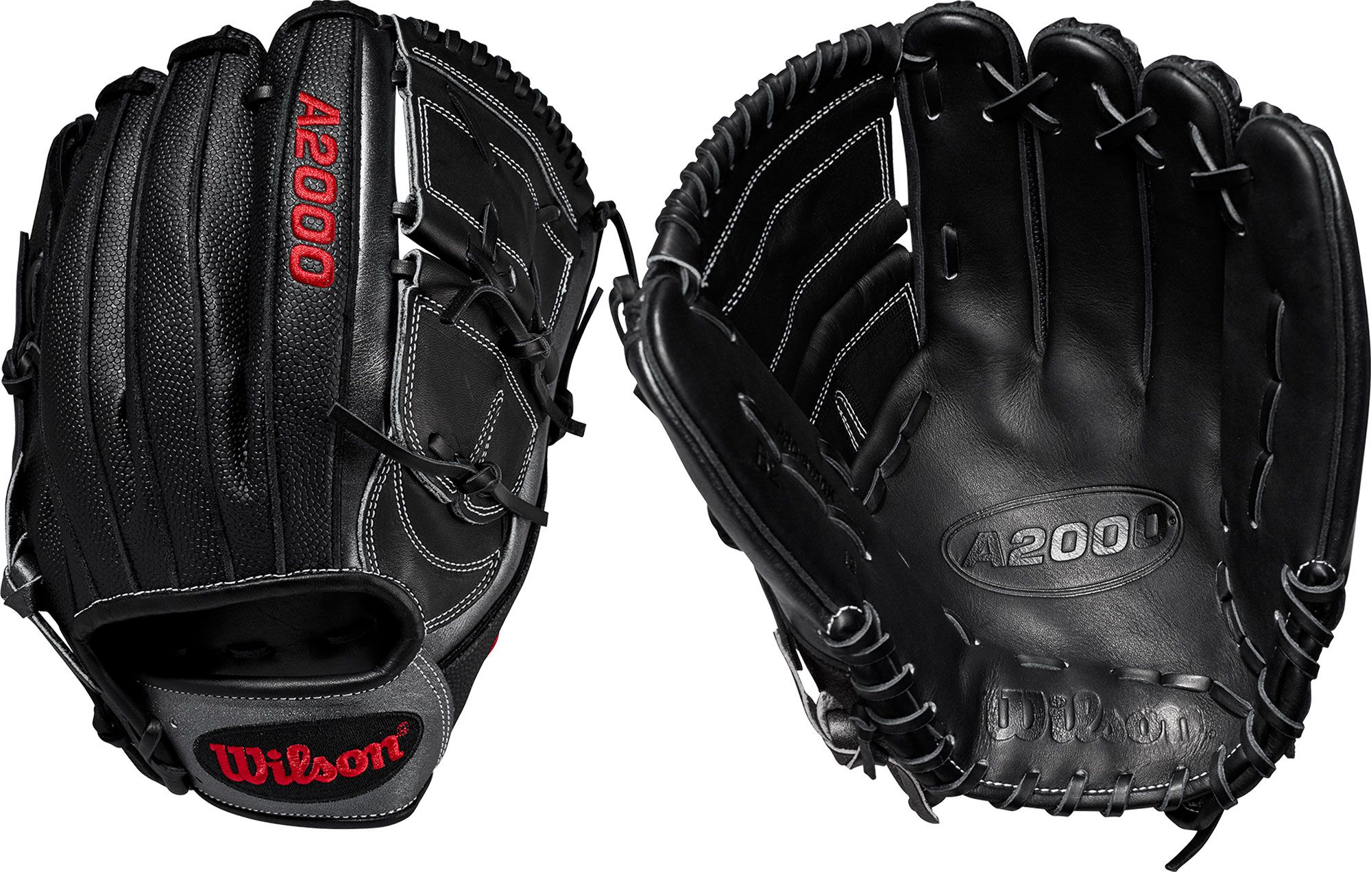 black wilson glove