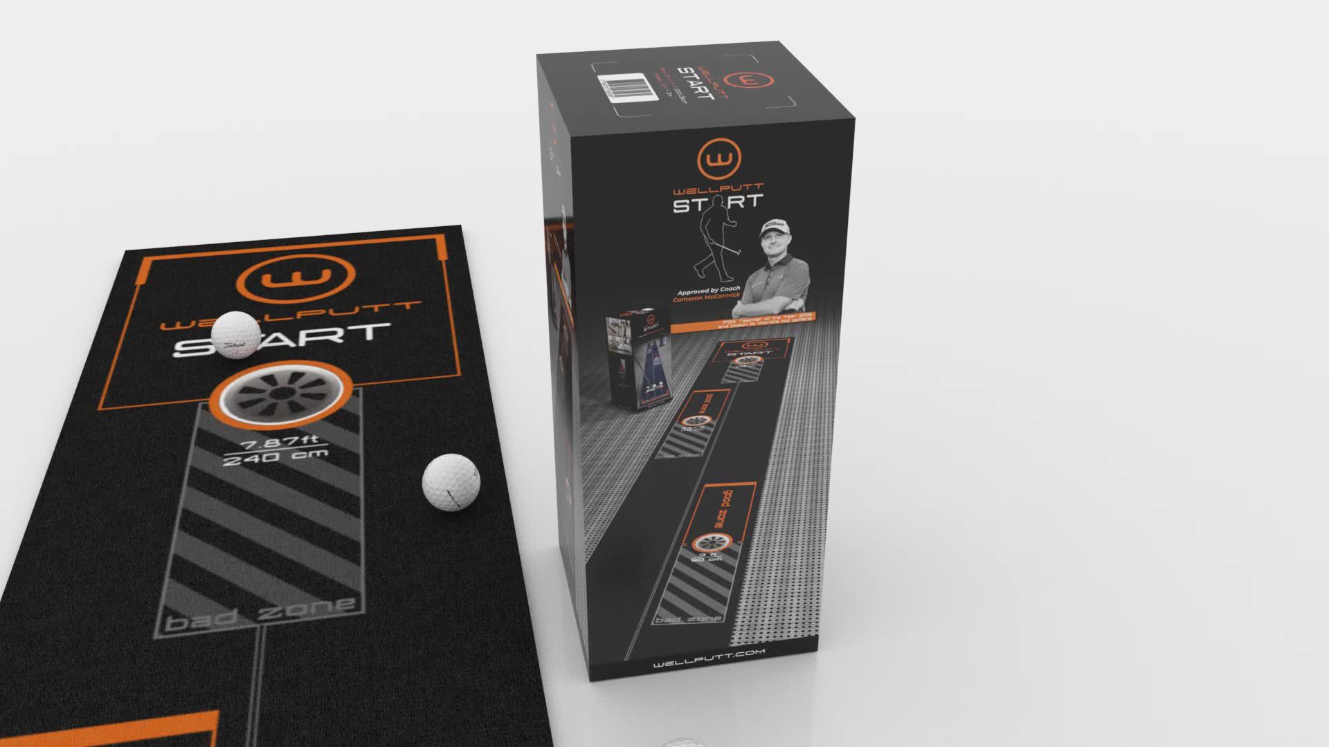 Wellputt Start Putting Mat product