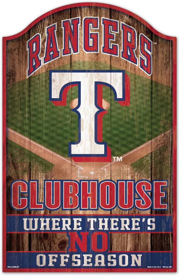 Wincraft Texas Rangers 11” x 17” Sign product image