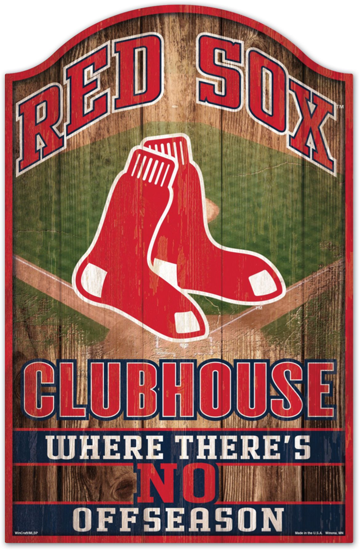 Wincraft Boston Red Sox 11” x 17” Sign