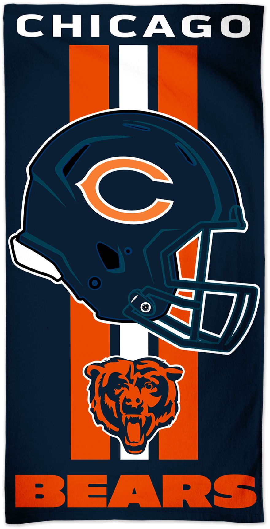 : Northwest NFL Chicago Bears Personalized Beach Towel