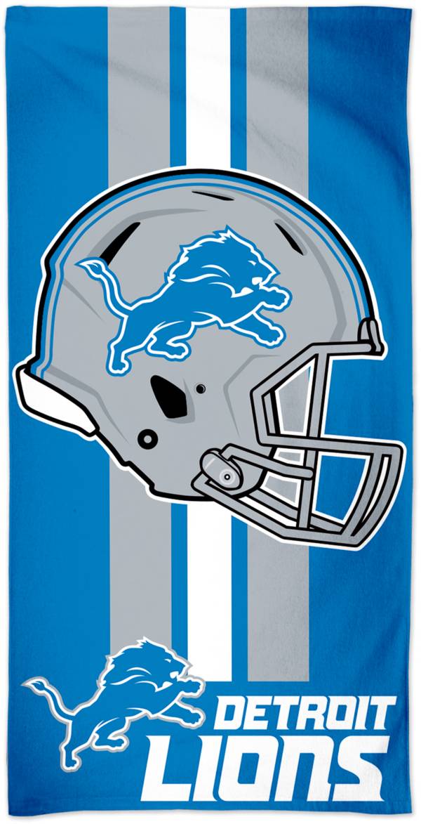 detroit lions beach towel