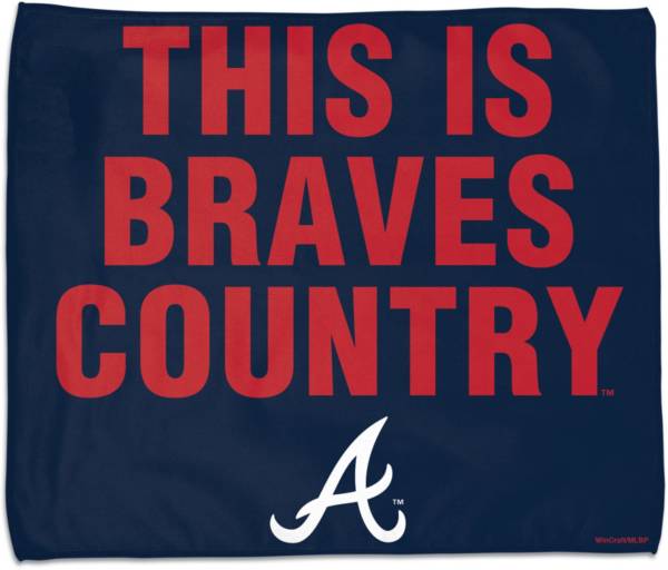 WinCraft Atlanta Braves Rally Towel | Dick's Sporting Goods