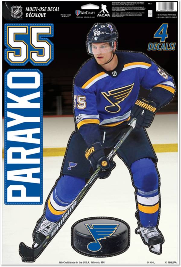 WinCraft St. Louis Blues Colton Parayko Decal