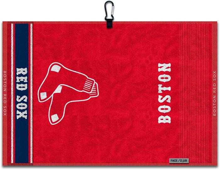 Team Effort Boston Red Sox Embroidered Face-Club Golf Towel