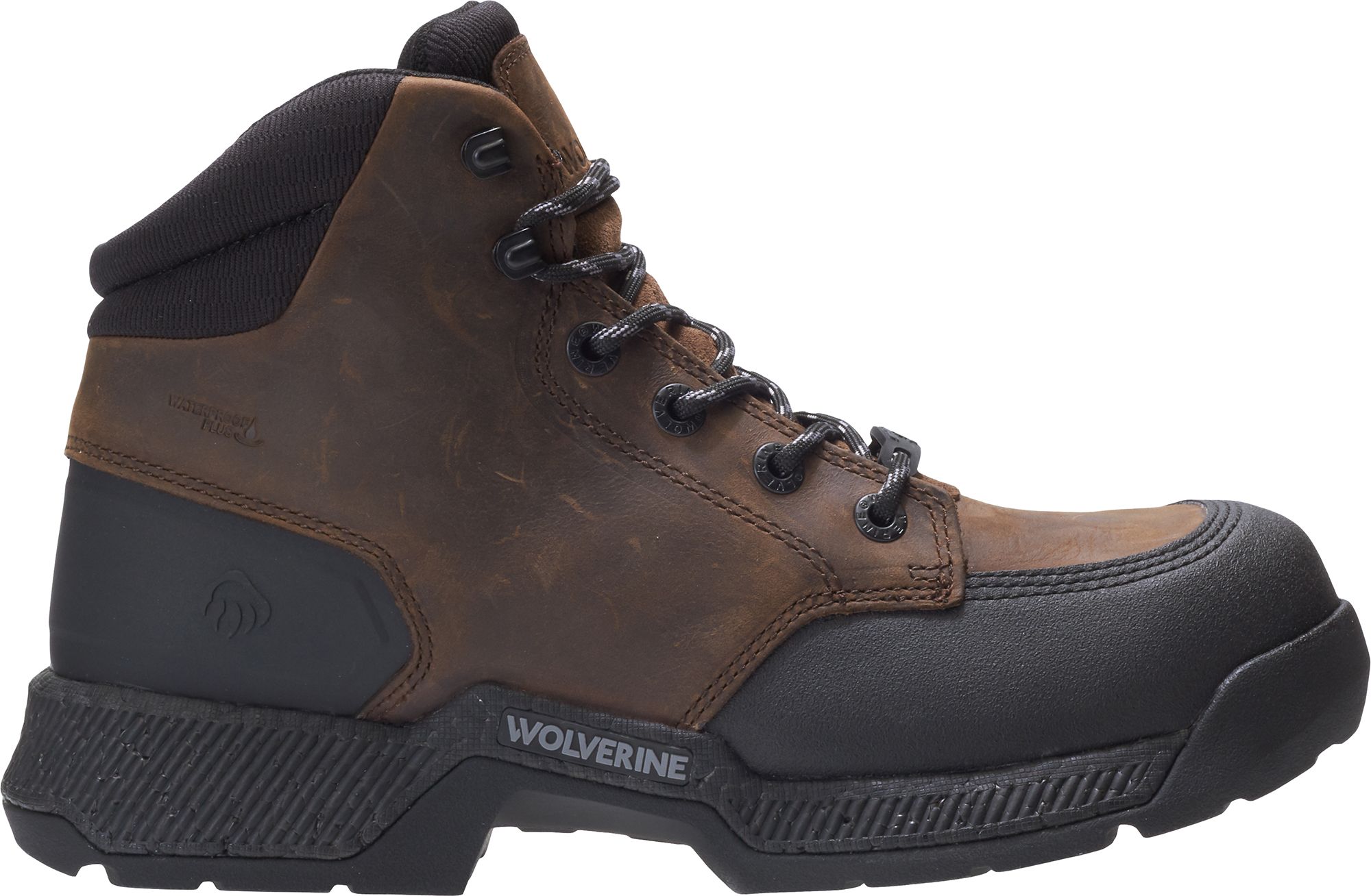 wolverine men's floorhand 6 inch waterproof soft toe work shoe