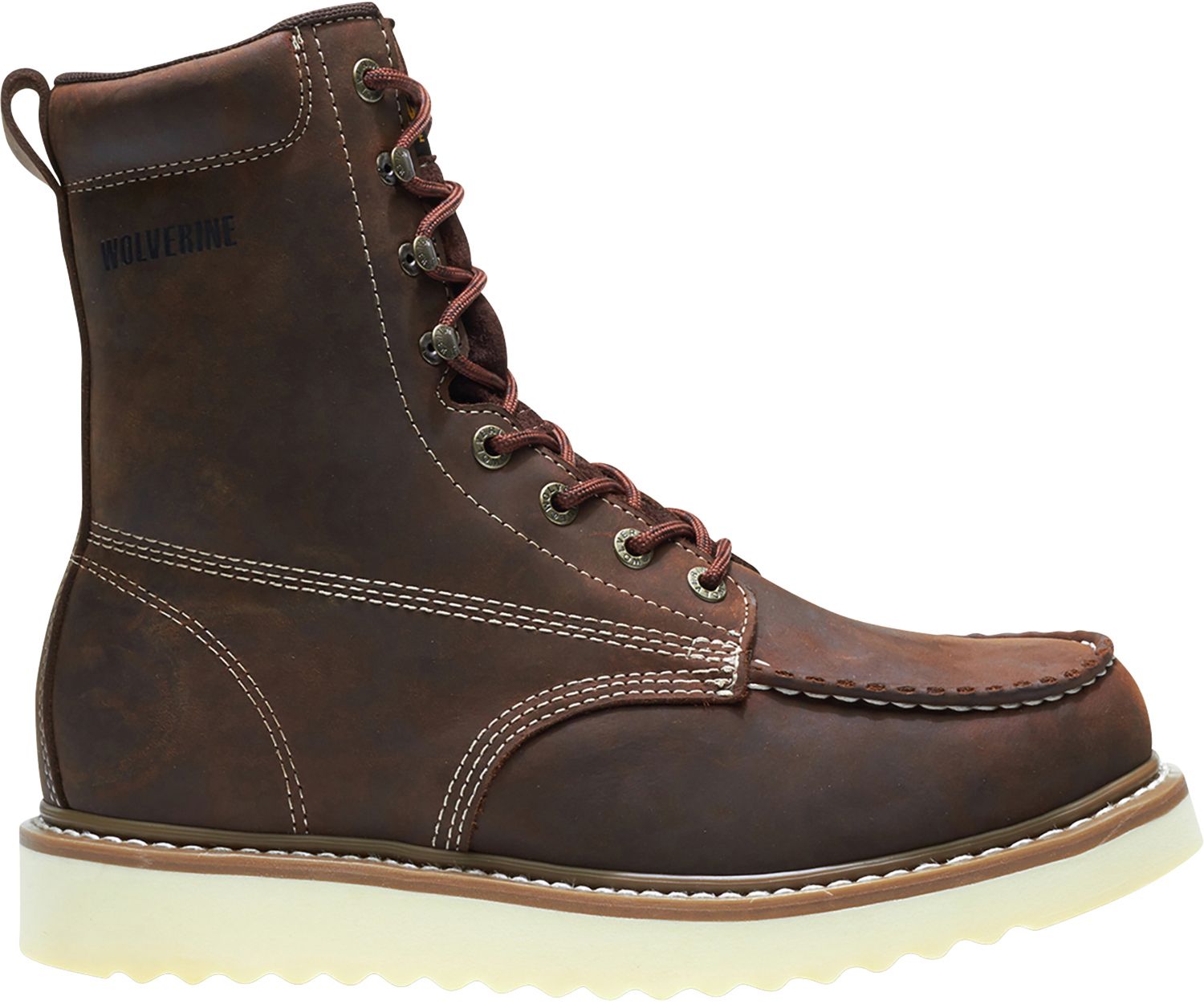 justin men's premium wedge work boots