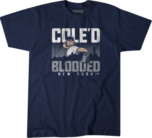 BreakingT Men's ‘Cole Blooded' Navy T-Shirt