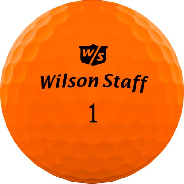 Wilson Staff Duo Professional Matte Orange Personalized Golf Balls product image